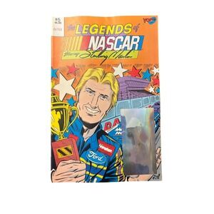 The Legends of NASCAR Sterling Marlin Comic Book Vortex Comics 1992